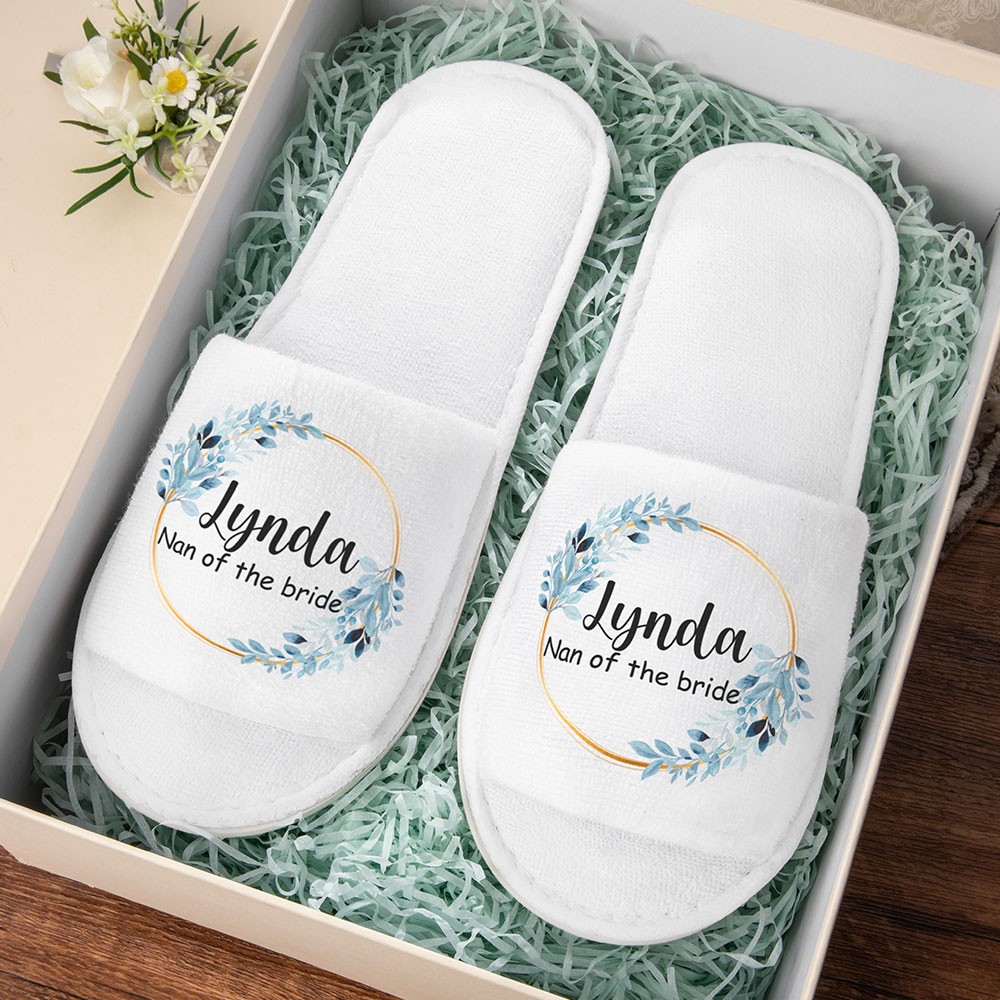 customized slippers