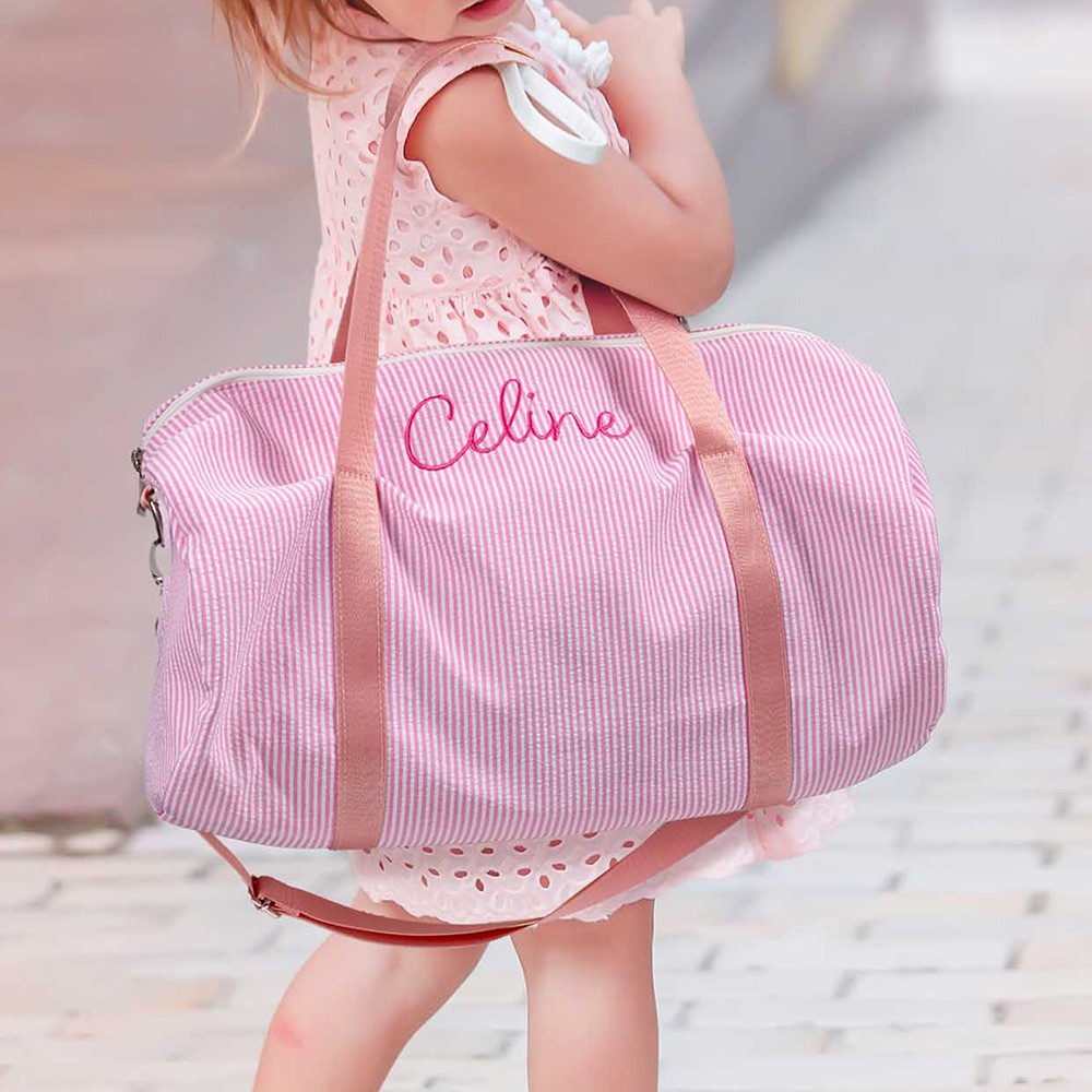 seersucker duffle