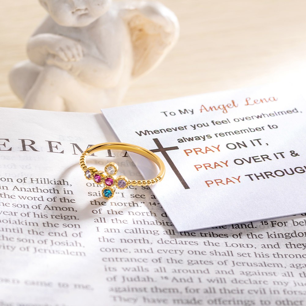 bague croisée