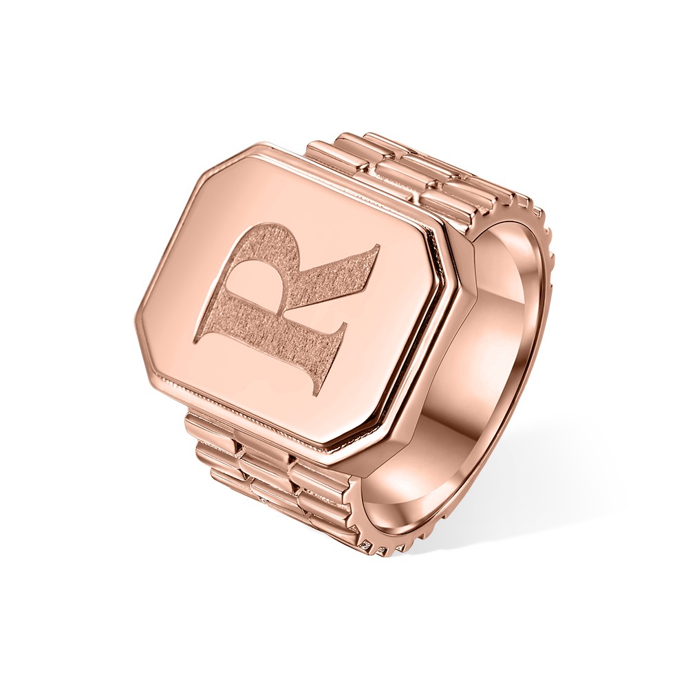 mens gold ring