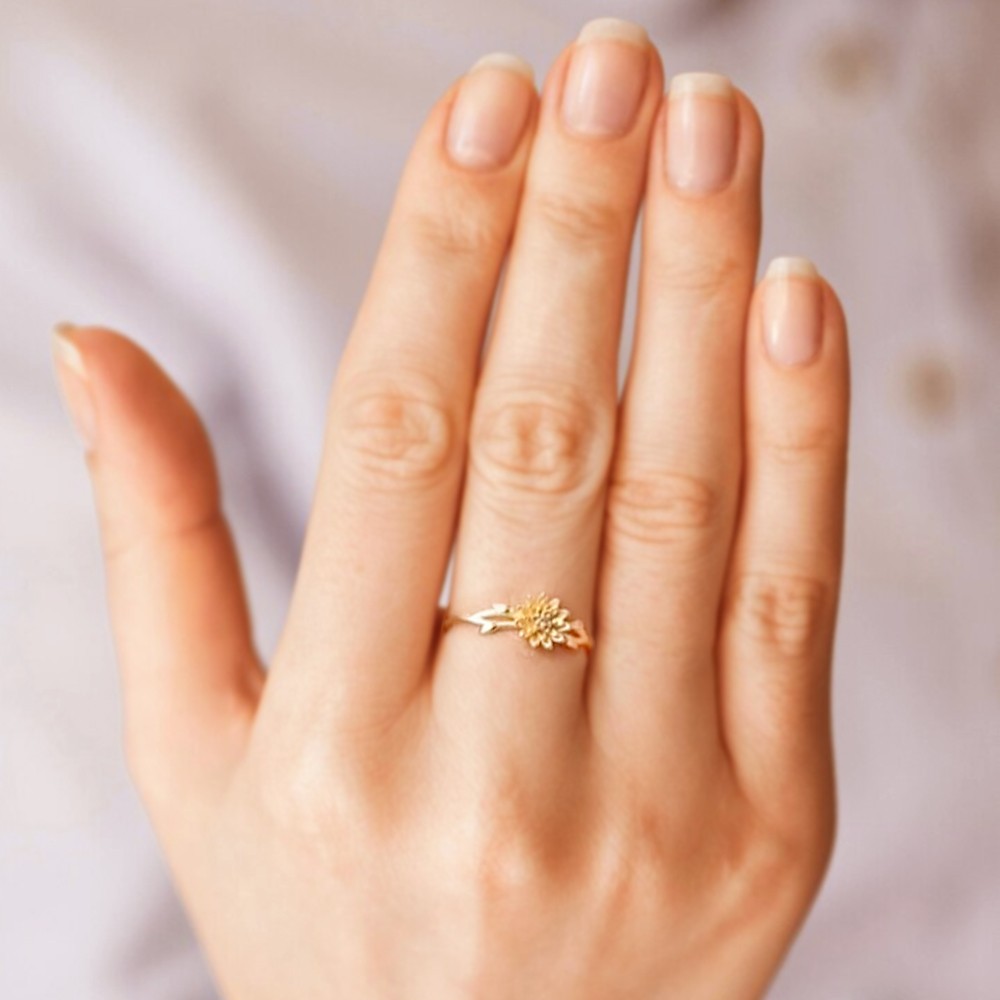 bague fleur
