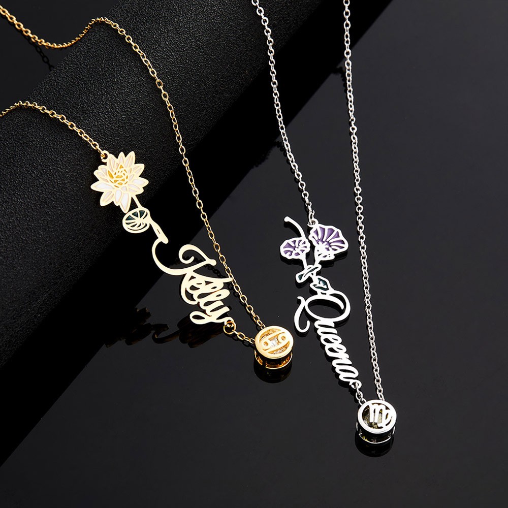 Aquarius necklace