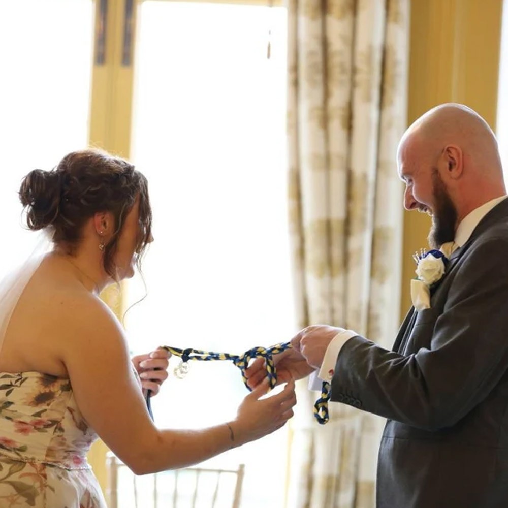 Christian wedding ceremony