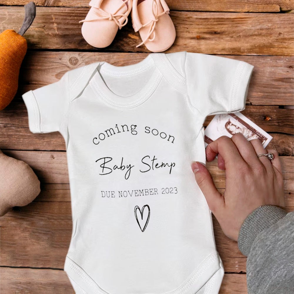 grenouillère annonce bébé