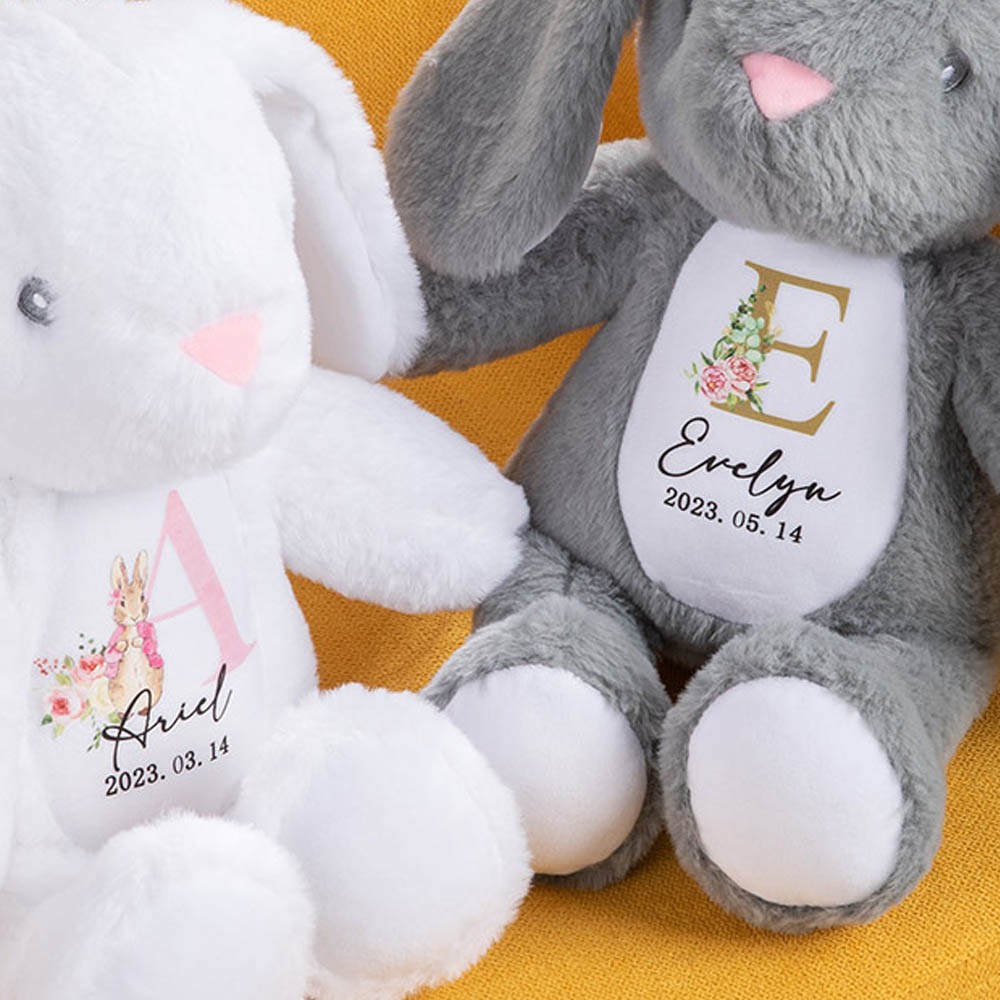 Lapin en peluche
