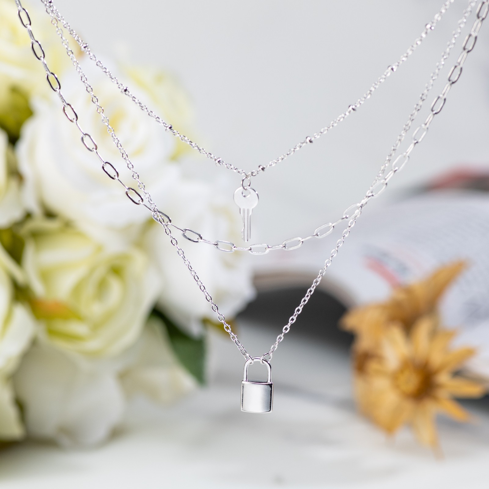 Multi-strand Pendant Necklace