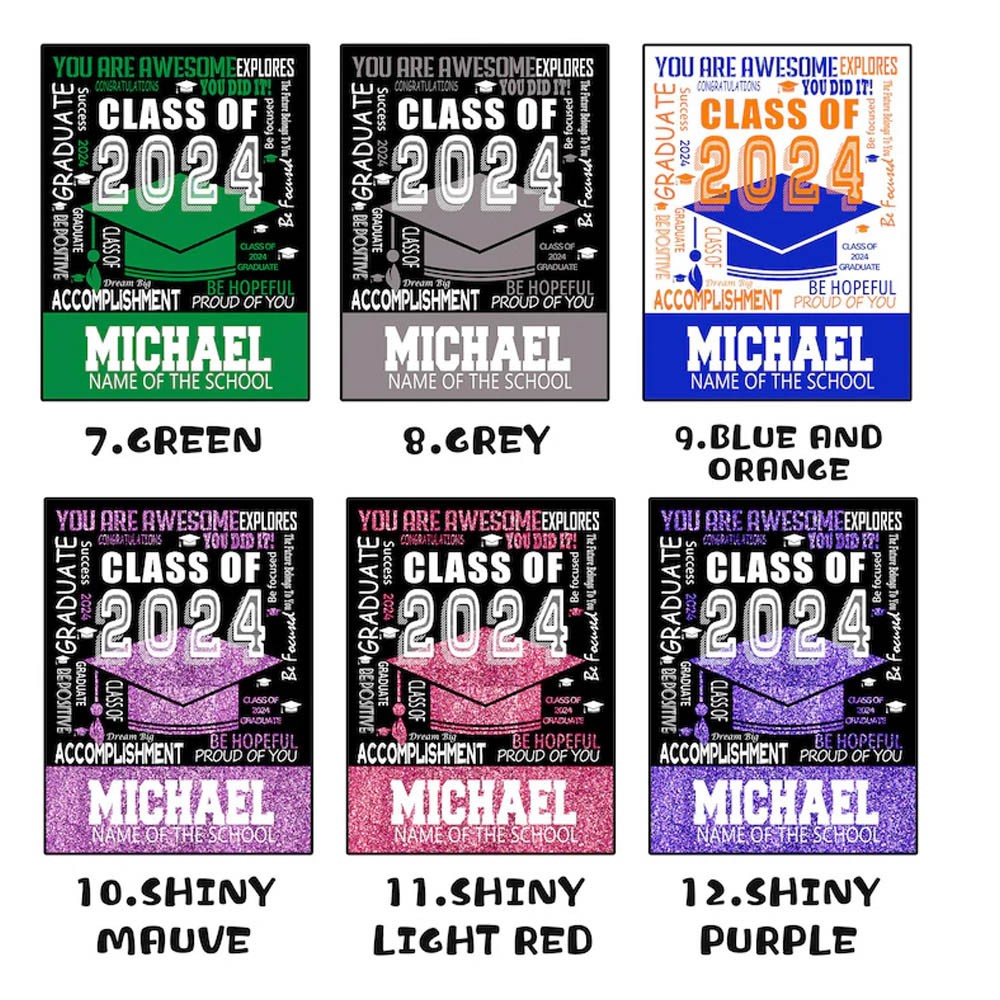 2024 Graduation Blanket