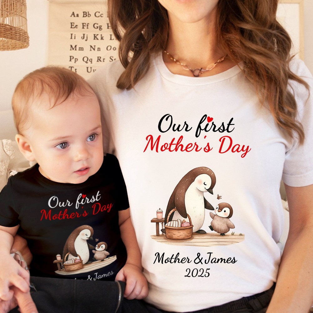 Personnalisez les noms de la mère et du bébé