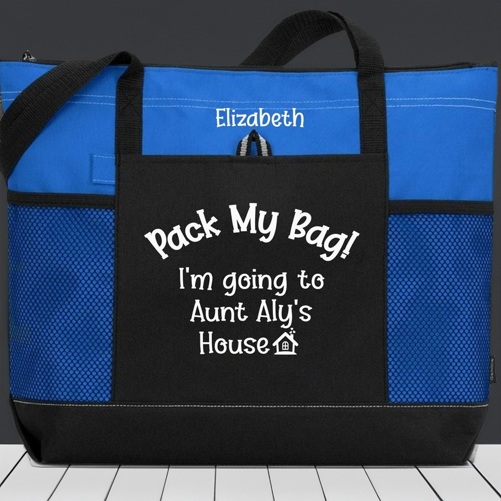 Sac fourre-tout enfant avec nom personnalisé