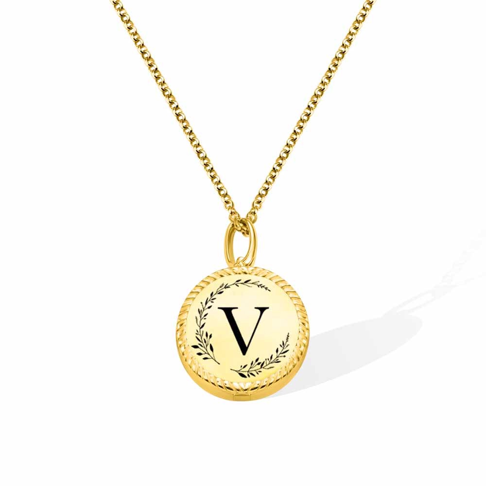 Photo locket necklace
