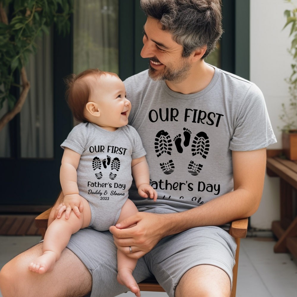 Papa et moi pour la fête des pères