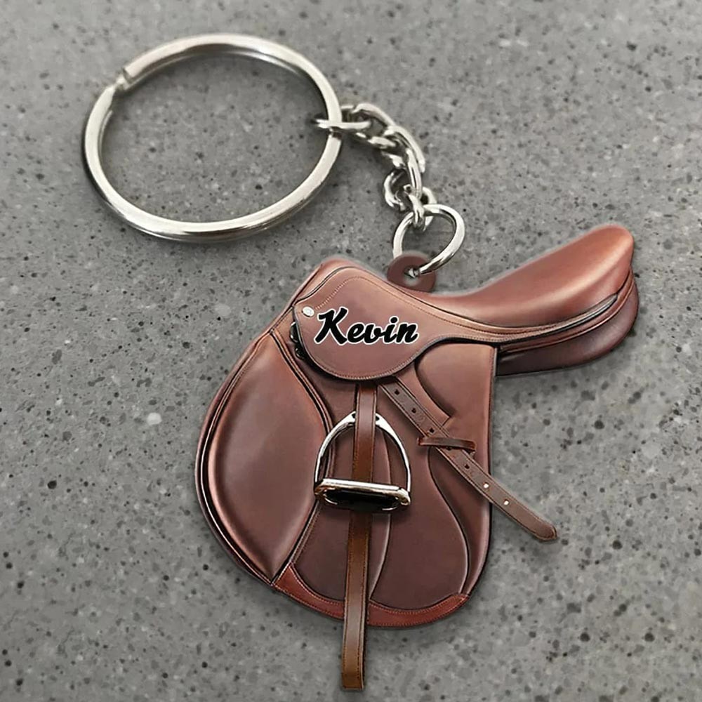 Porte-clés de selle personnalisé