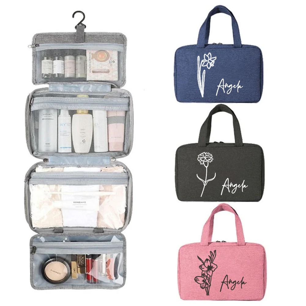 Organisateur de maquillage pliable