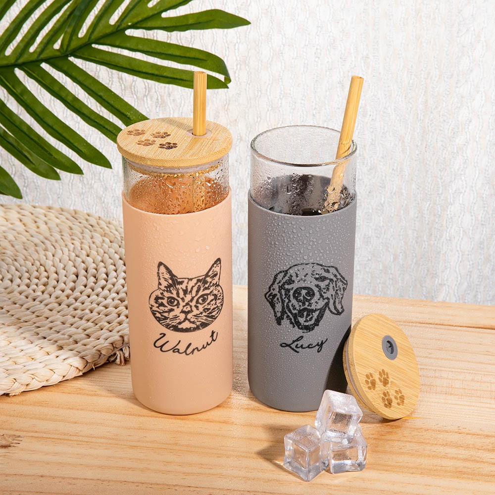 Iced Coffee Glass Can