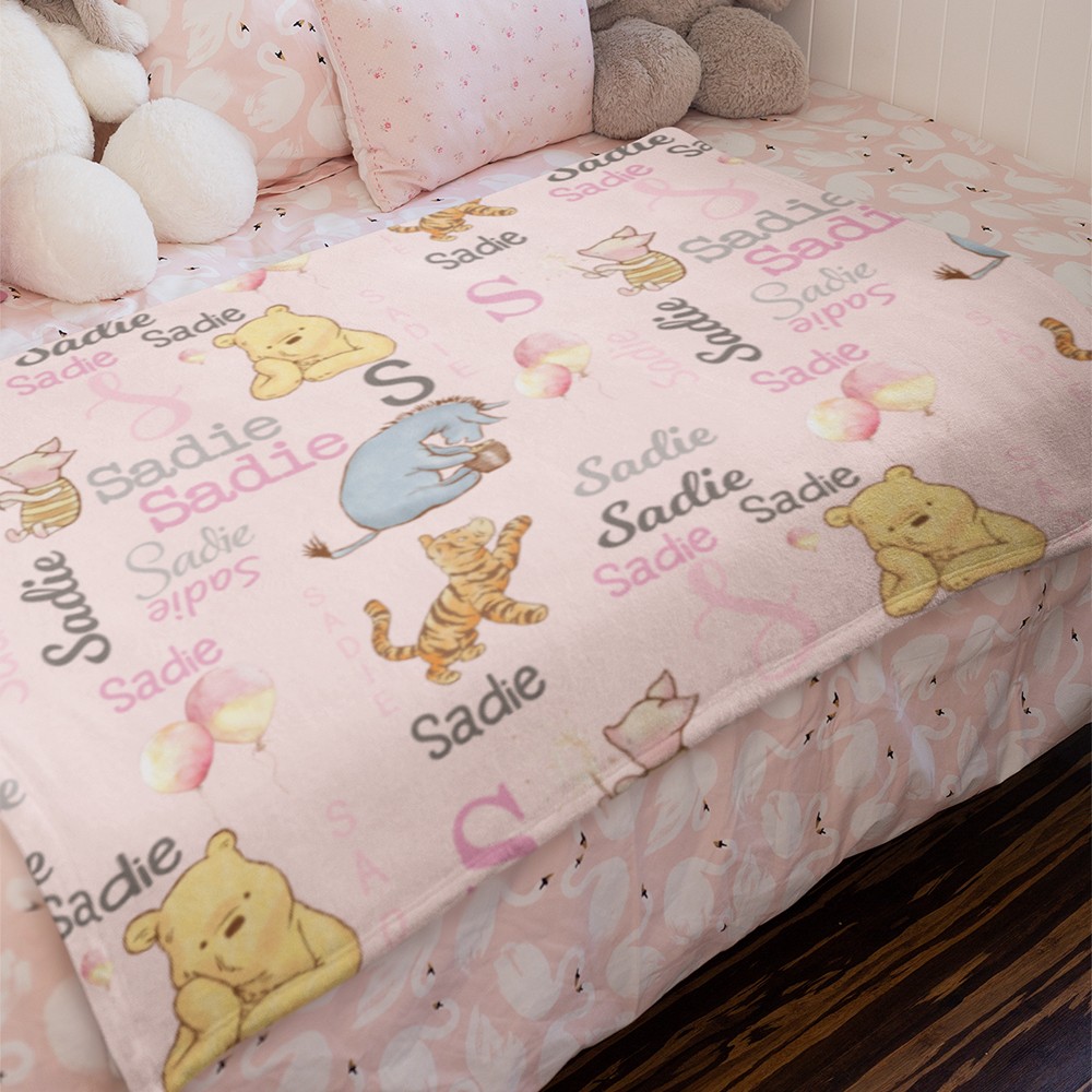 girls baby blanket