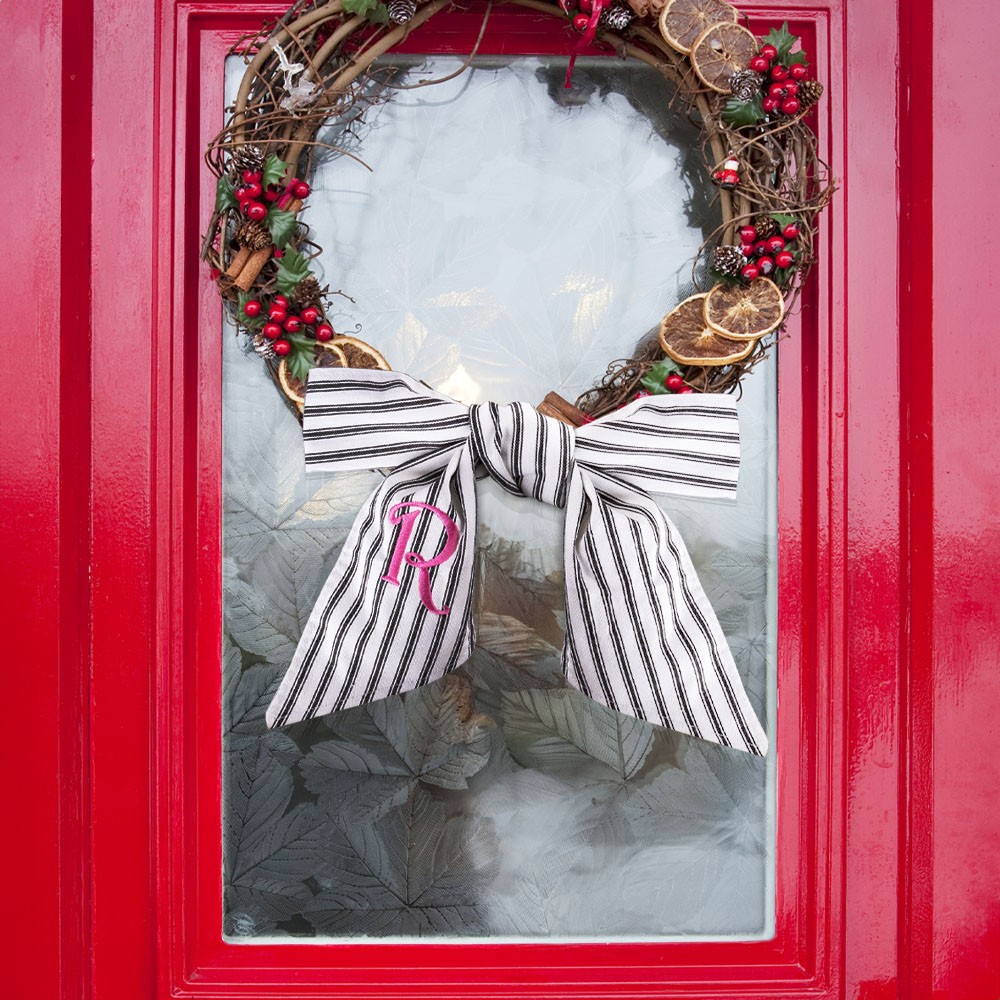 wreath sash