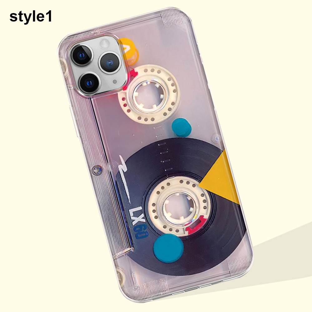 Custom Vintage Cassette Tape Phone Case, 80's Retro Style Audio Mixtape Case for iPhone All Models