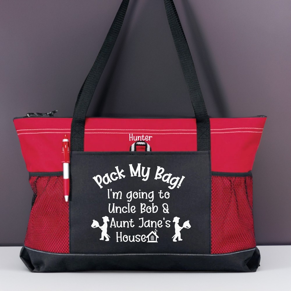 Fais mon sac, je vais chez ma tante