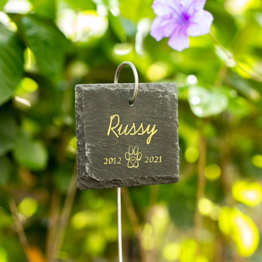 Slate Garden Sign
