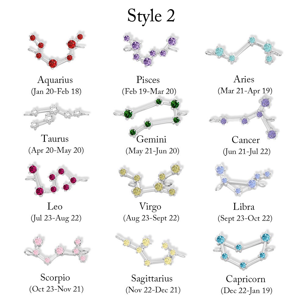 dainty zodiac