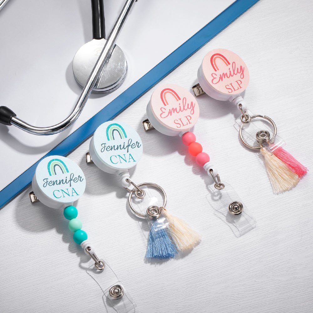 Rainbow Badge Scroll