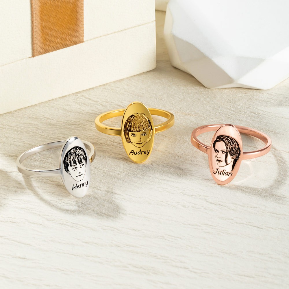 Portrait Signet Ring