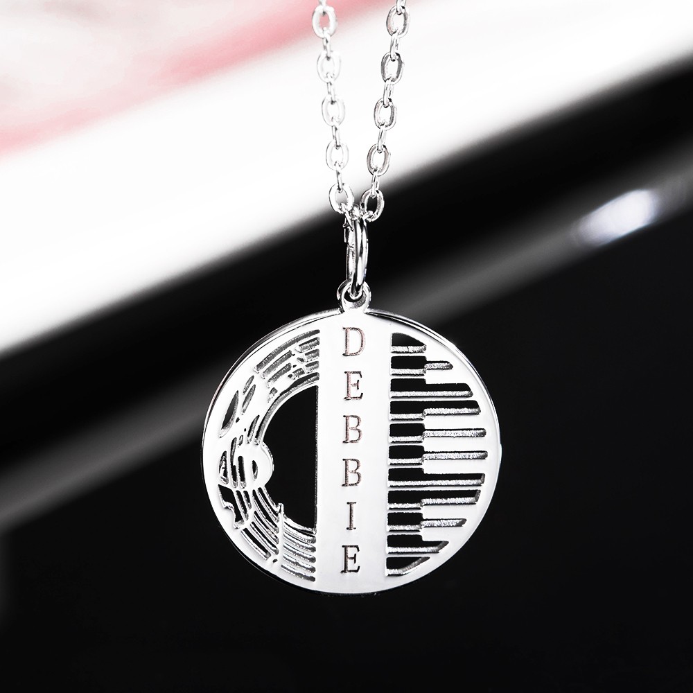 jewelry with piano keys