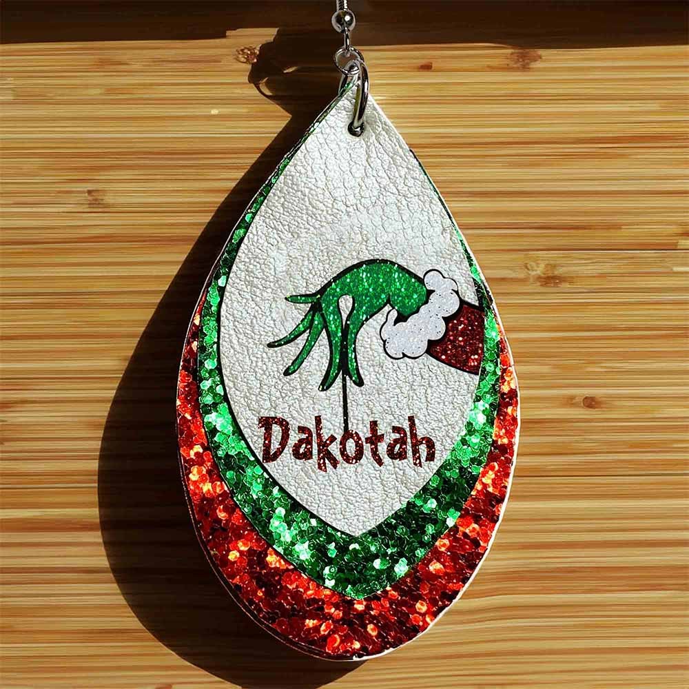 Boucles d'oreilles Monstre Vert