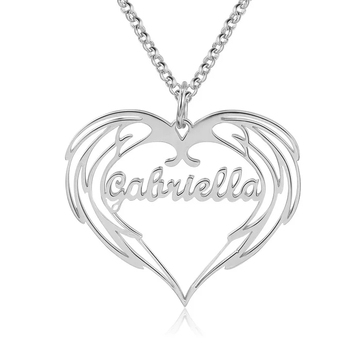 collier prénom coeur