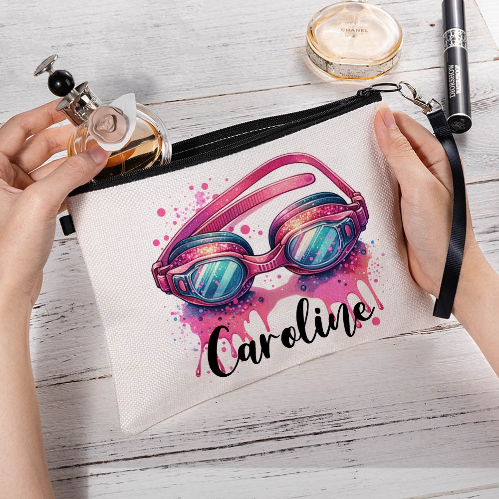 personalized cosmetic bag