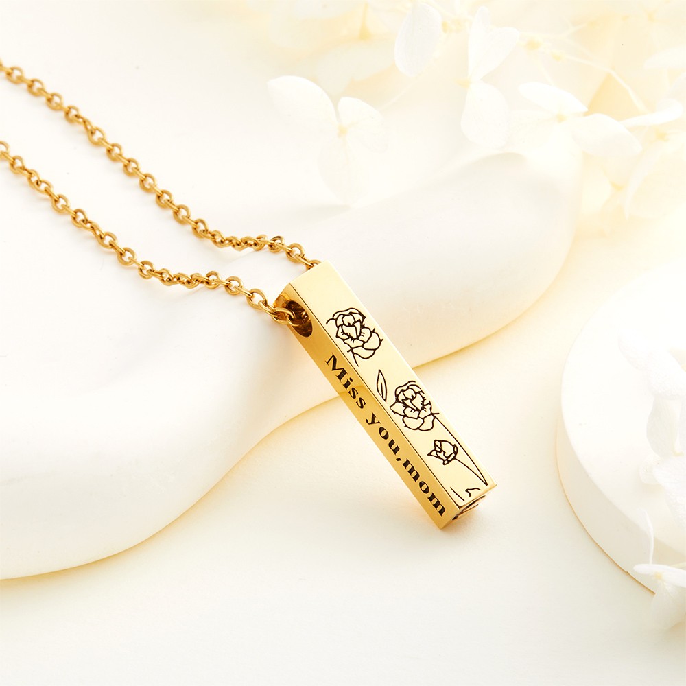 bar necklace