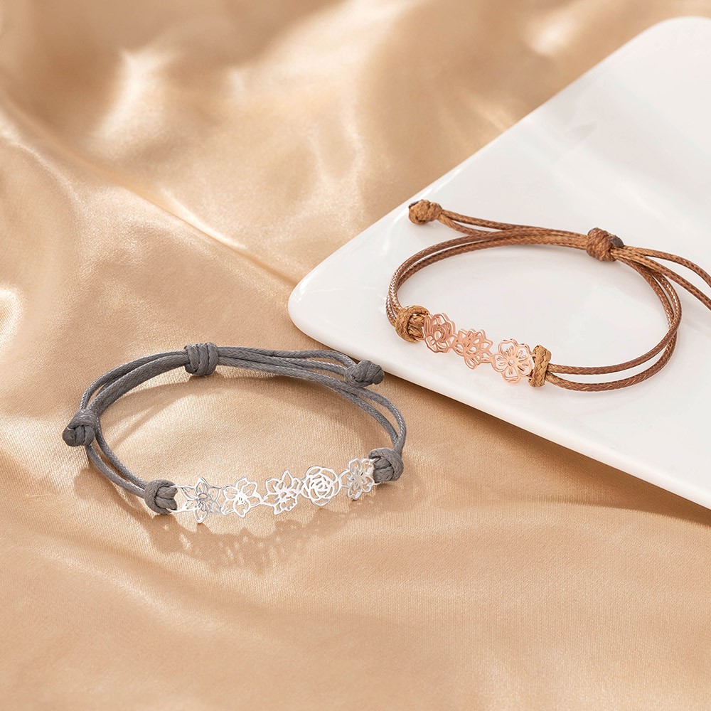 Blumenmädchen Armband