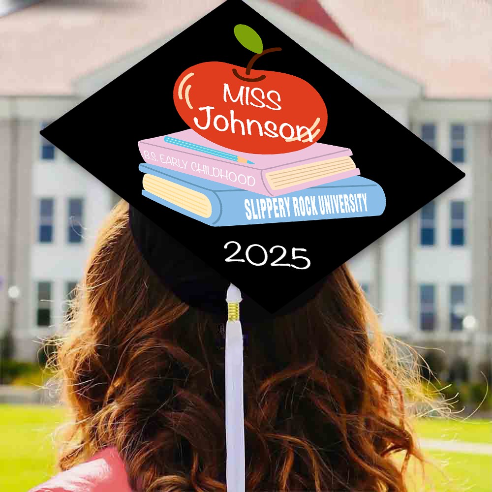 grad cap topper