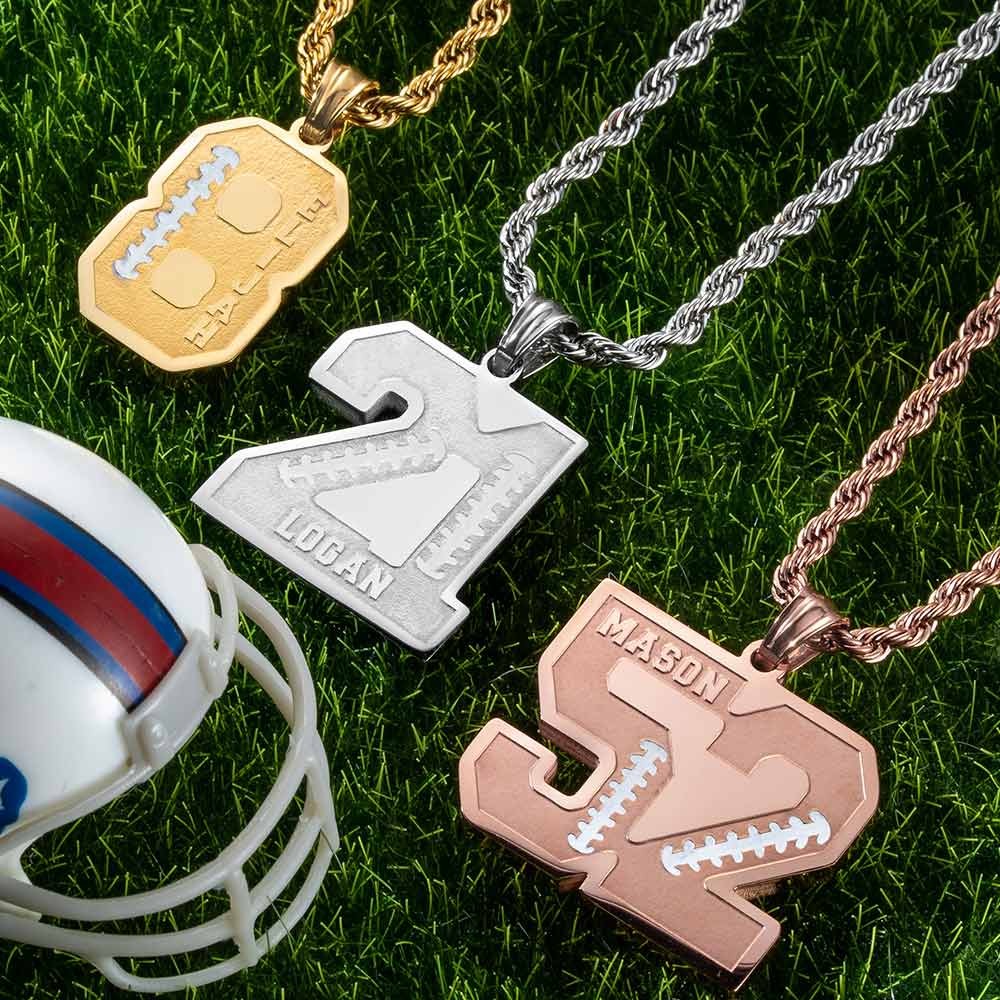 football mom necklace