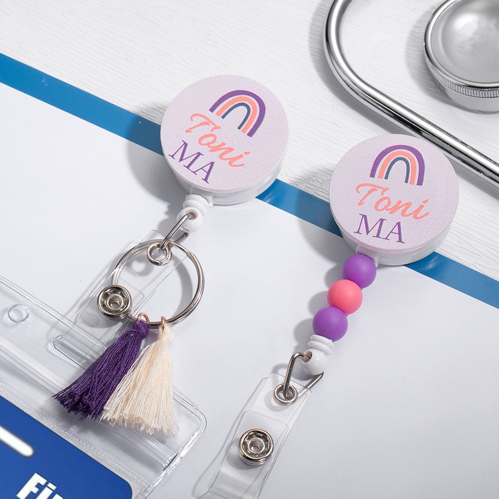 Rainbow Badge Reel