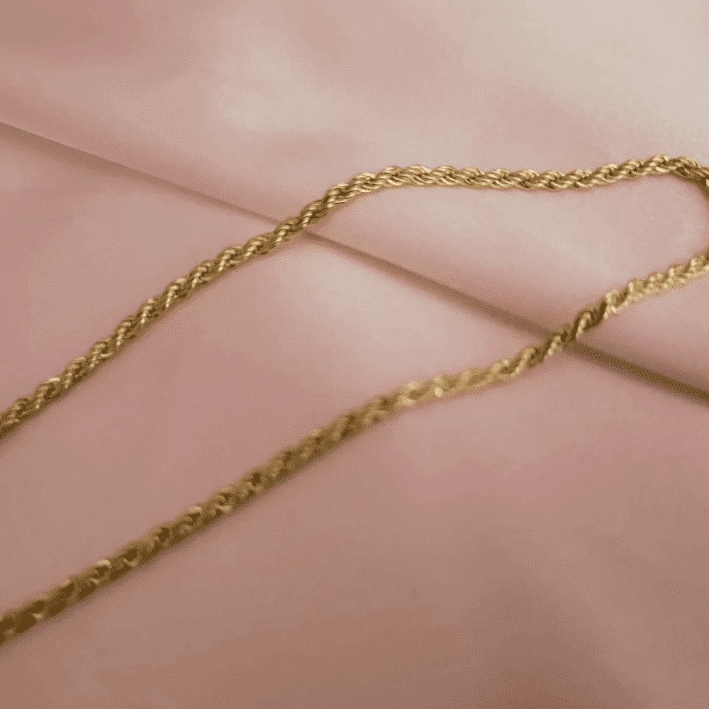bracelet de cheville en corde