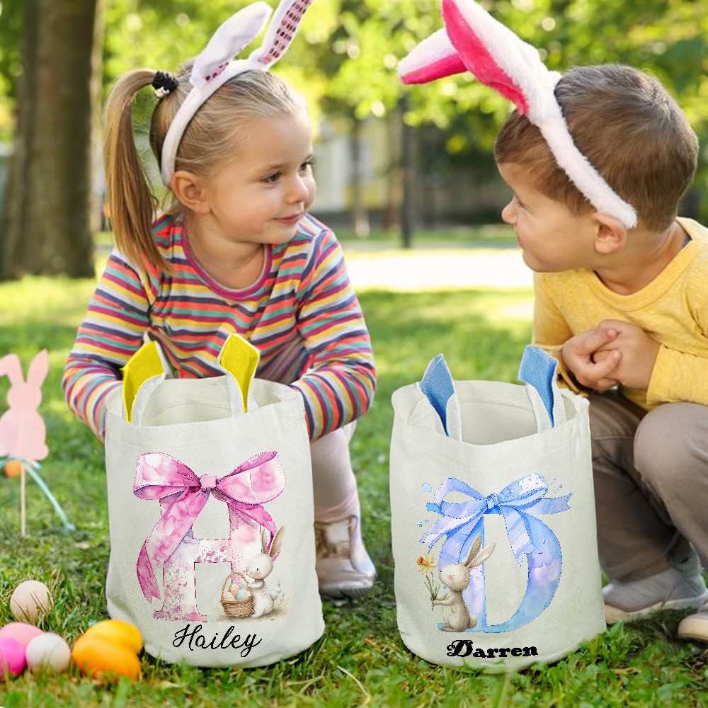 Happy Easter Egg Hunt Basket