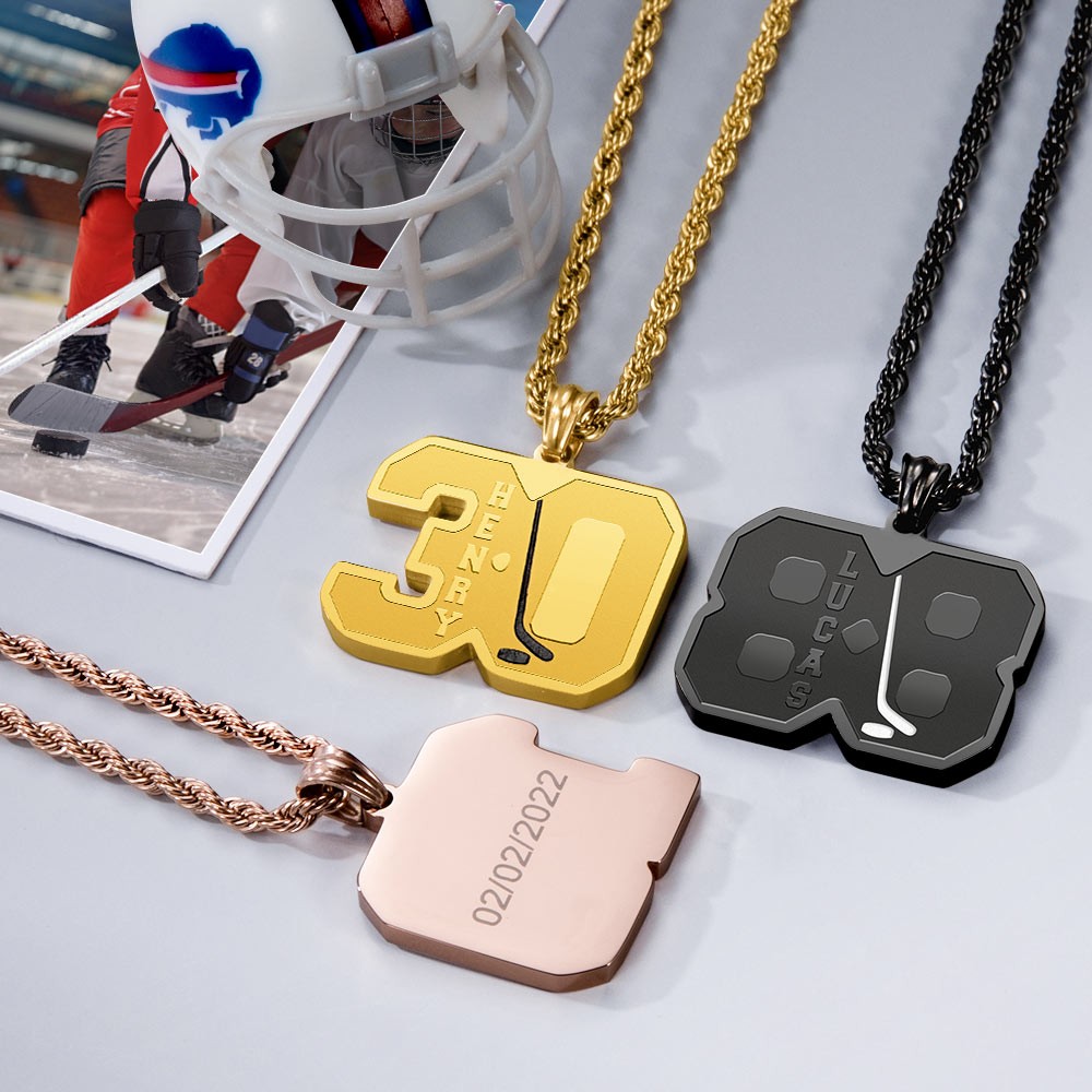 Collier de hockey sur glace