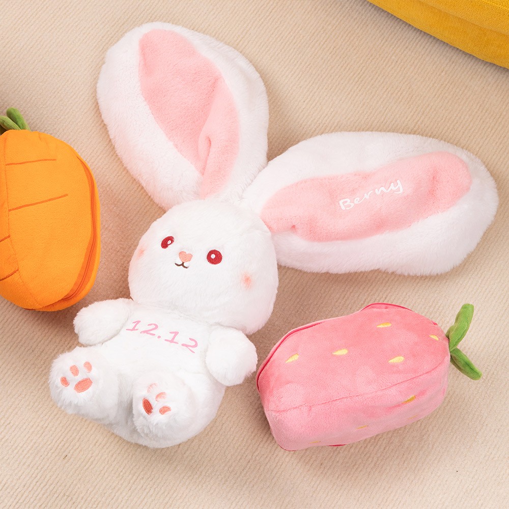 lapin en peluche
