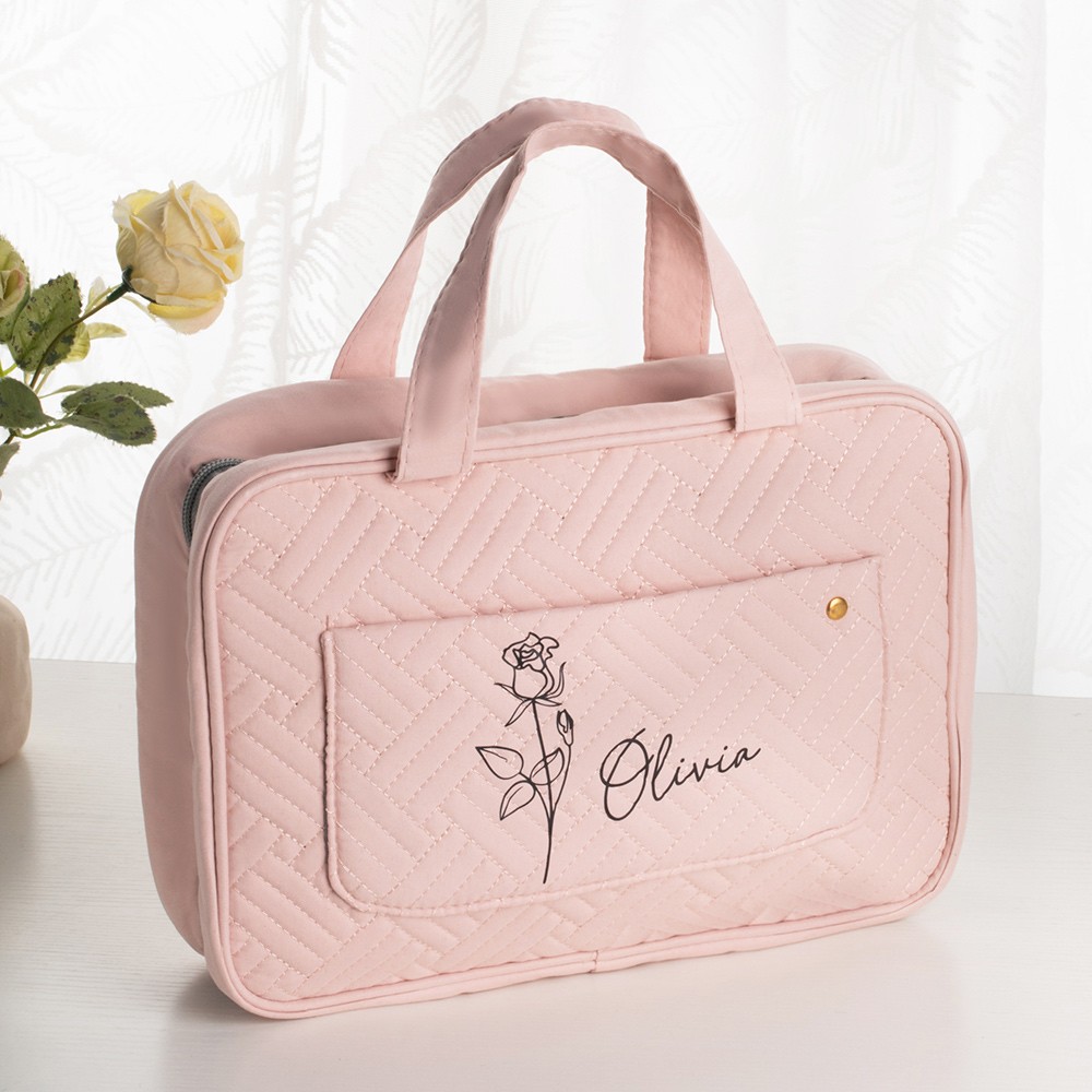 organisateur de maquillage pliable
