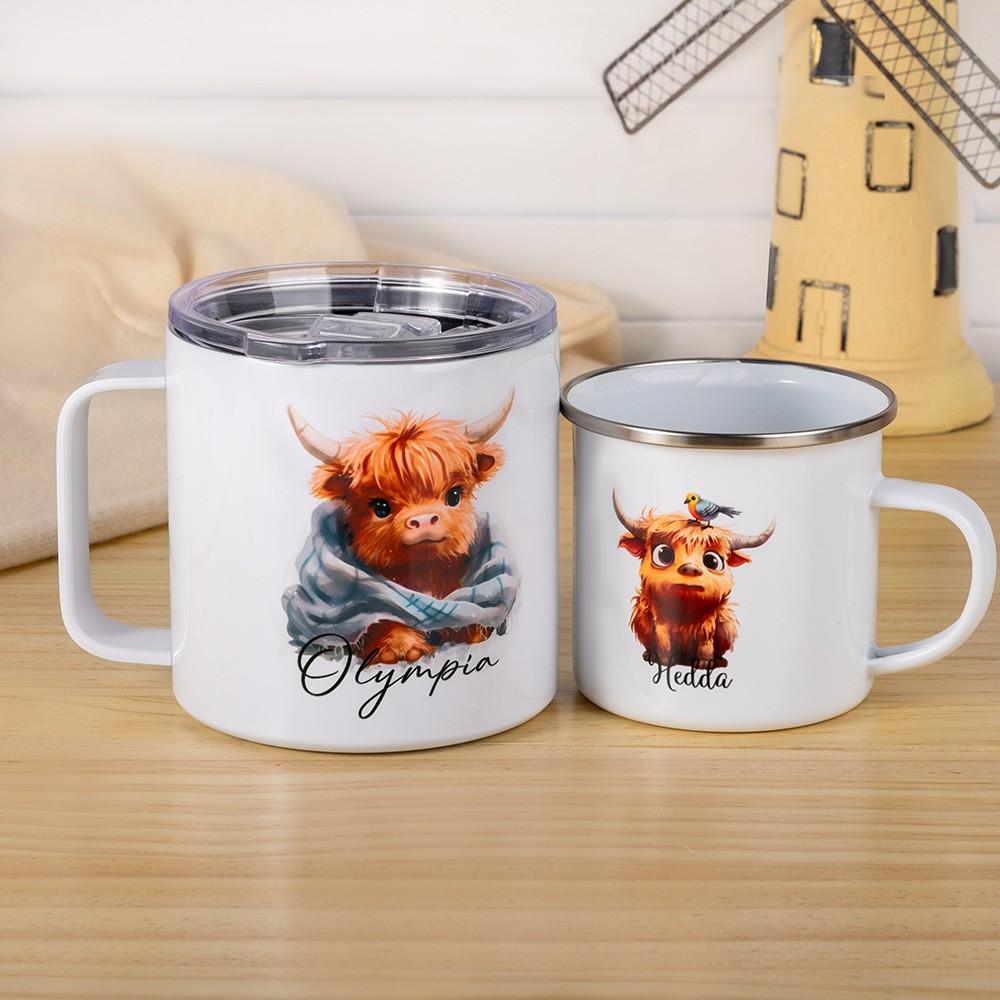 Tasse en émail