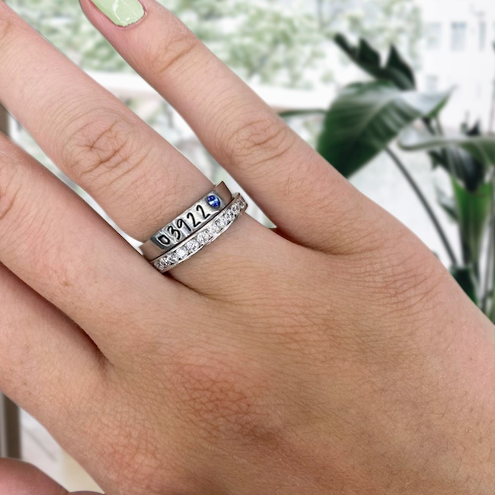 bague gravée