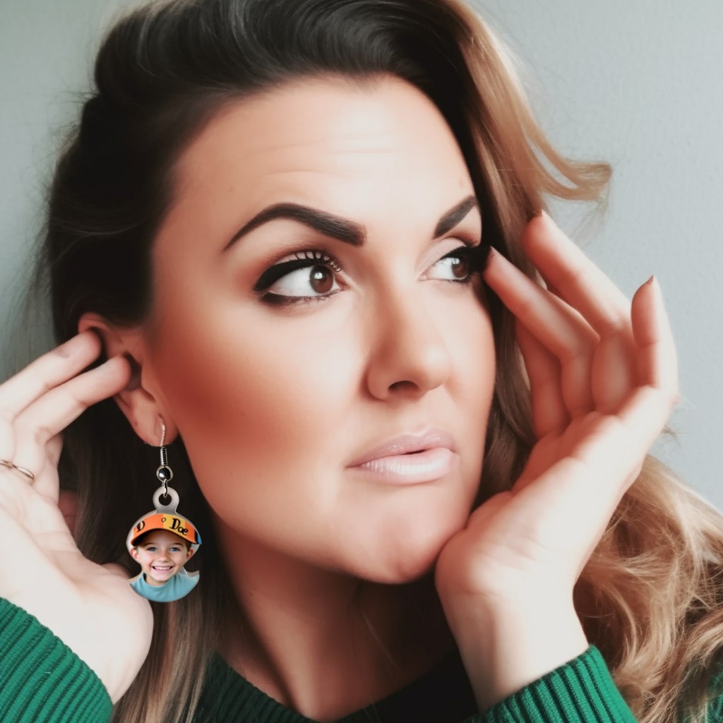 Boucles d'oreilles photo