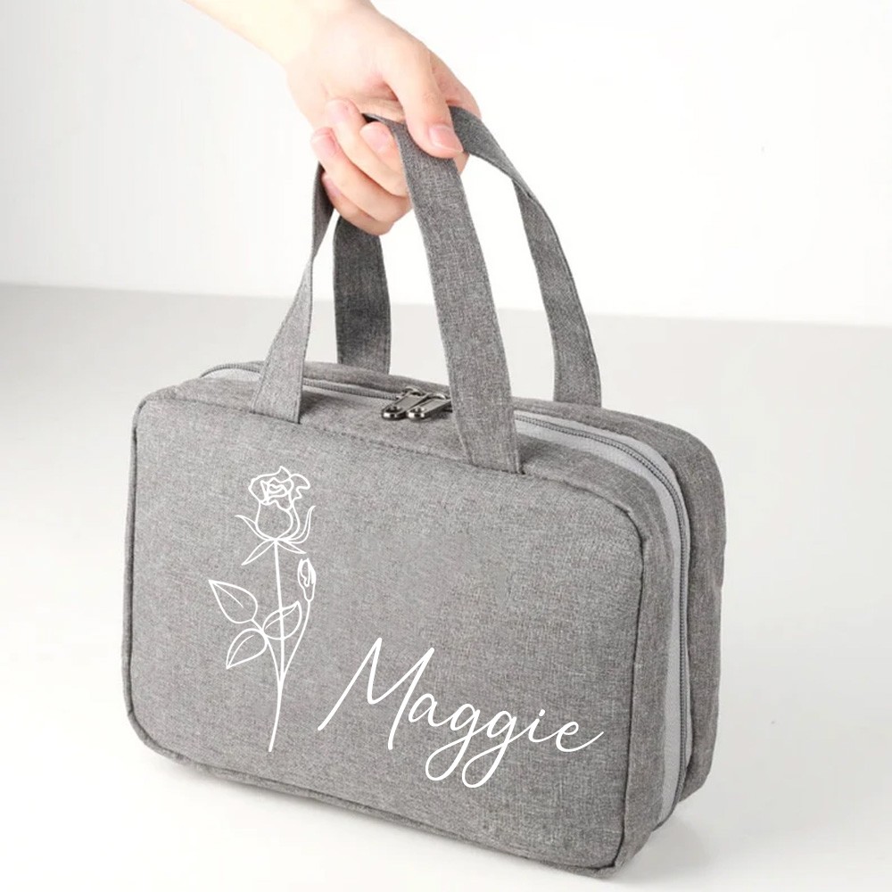 voyage organisateur de maquillage pliable