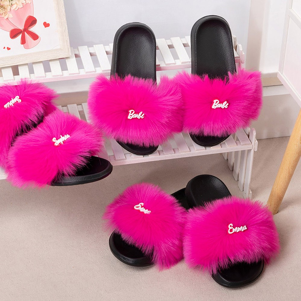pink slippers