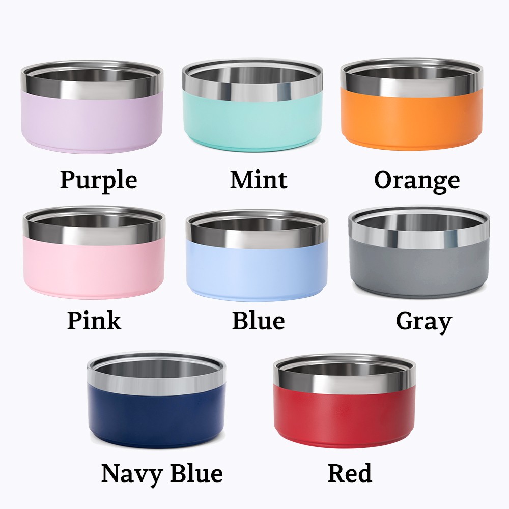 Dog Food and Water Bowl