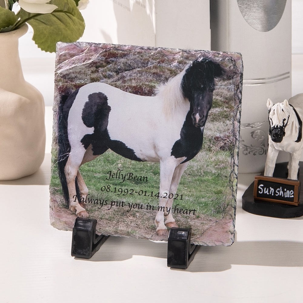 custom memorial plate
