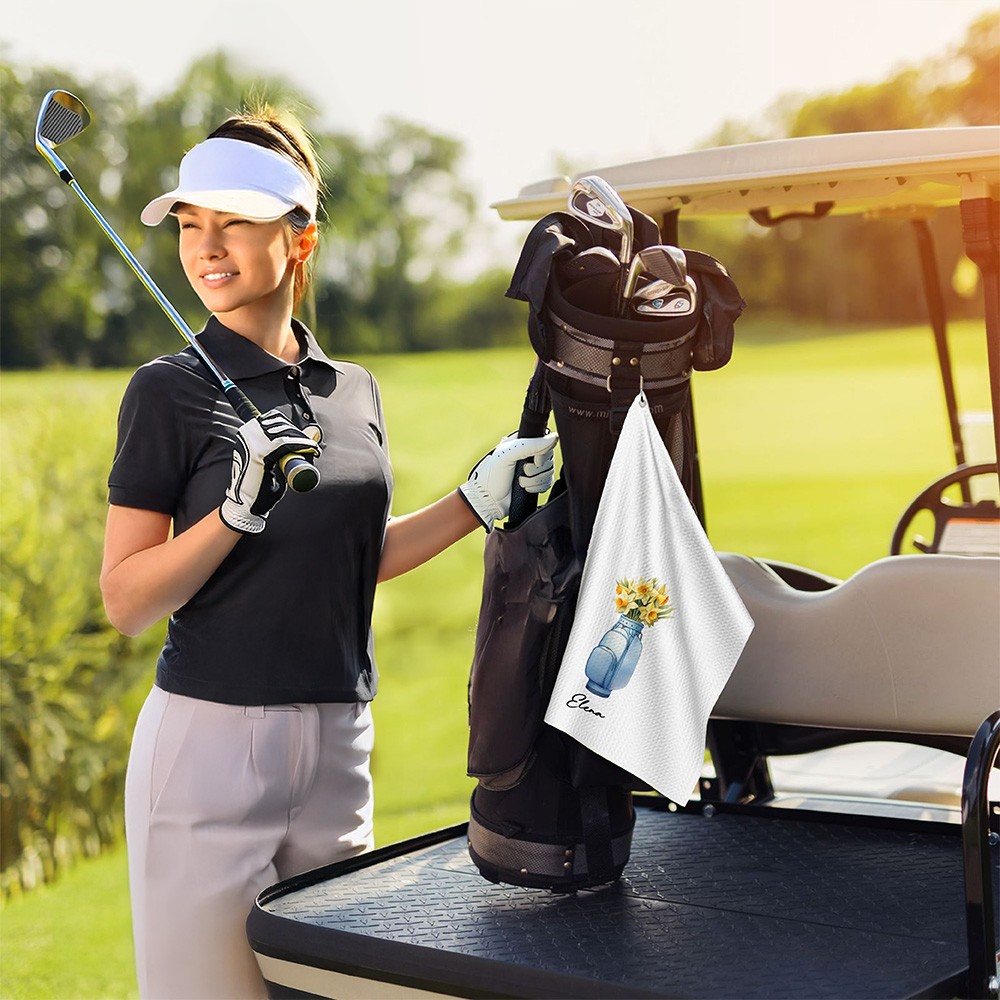 golf towel gift