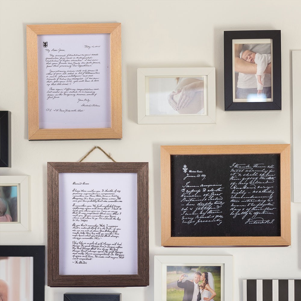 custom recipe frame