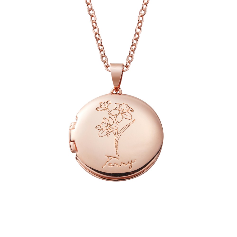 Photo Locket Necklace